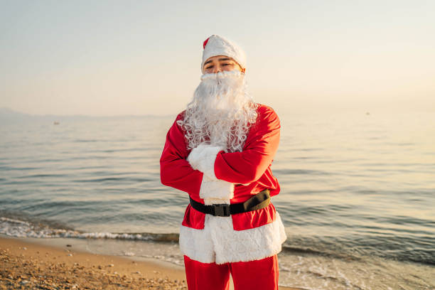 istock Santa Claus on vacation 1761614183