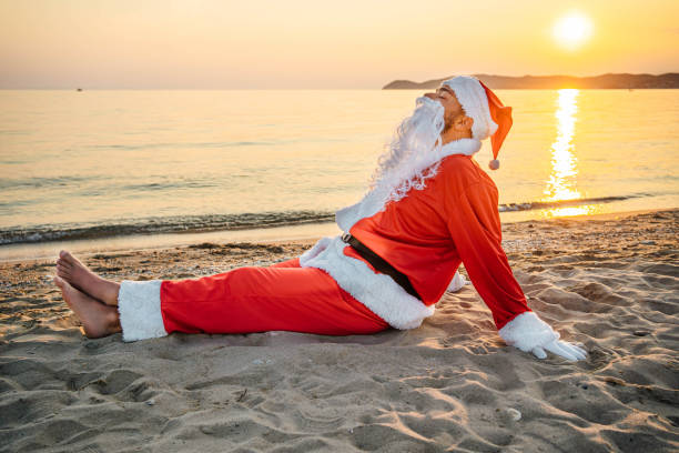 istock Santa Claus enjoying some time off 1761616955