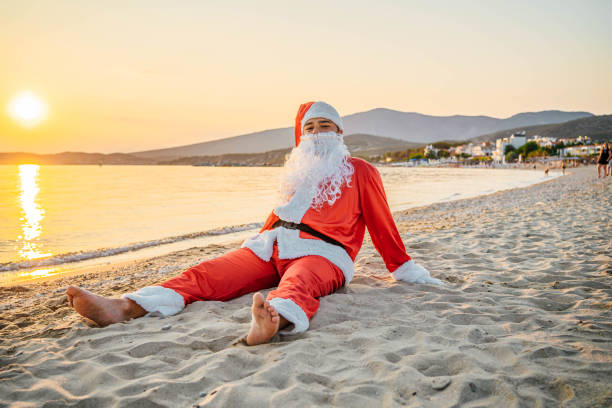 istock Santa Claus enjoying some time off 1761617485