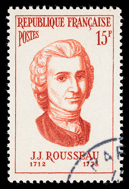istock France Rousseau postage stamp 176161838