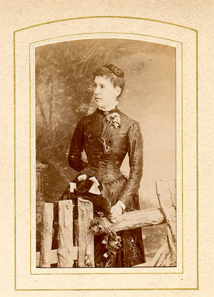 istock Victorian Woman Old Photograph 176168033