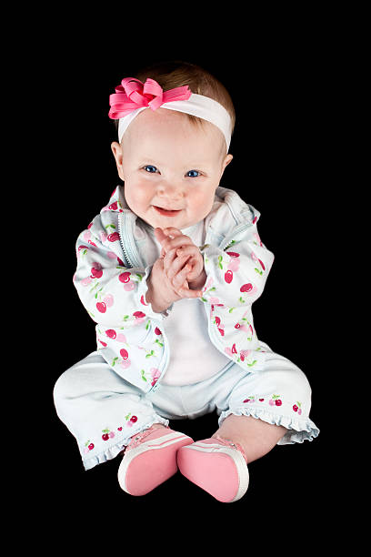 istock Cute Baby Girl Clapping 176168861