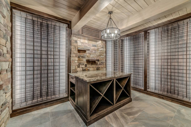 istock Wine cellar room the size of a bedroom 1761734675