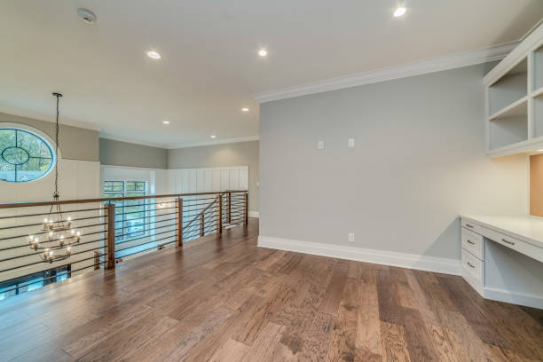 istock Upstairs loft area with great view of main floor below 1761735241