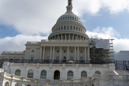 The United States Capitol is the official seat of the two branches of the United States Congress, the federal parliament
