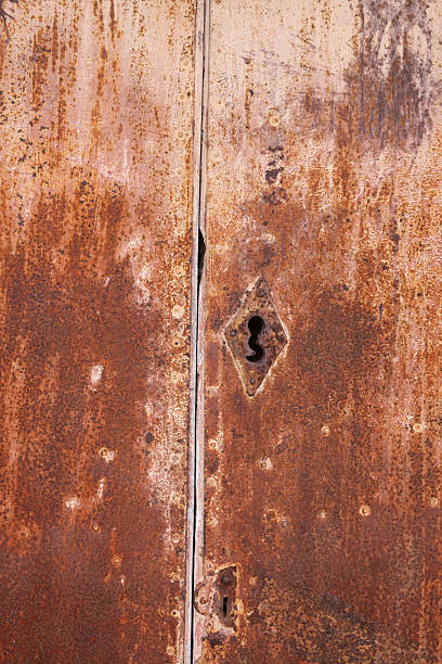istock Olda Metal Door 176174474