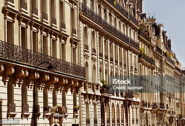 Parigi Dettaglio Architettonico - Fotografie stock e altre immagini di Ambientazione esterna - Ambientazione esterna, Appartamento, Architettura