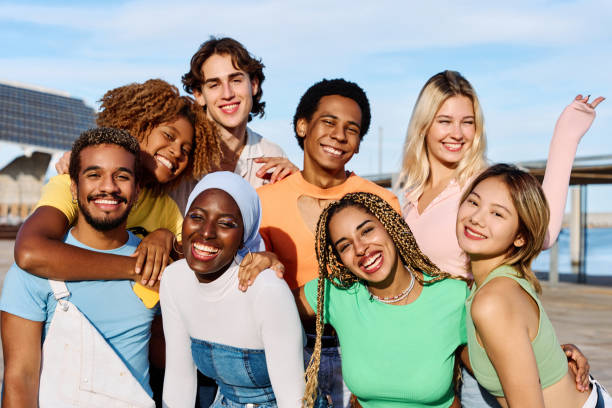 istock Group of multicultural and gender diverse young people 1761863142