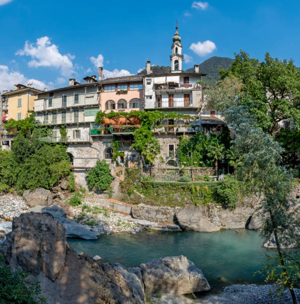 istock Chiavenna town over the Mera river 1761924364