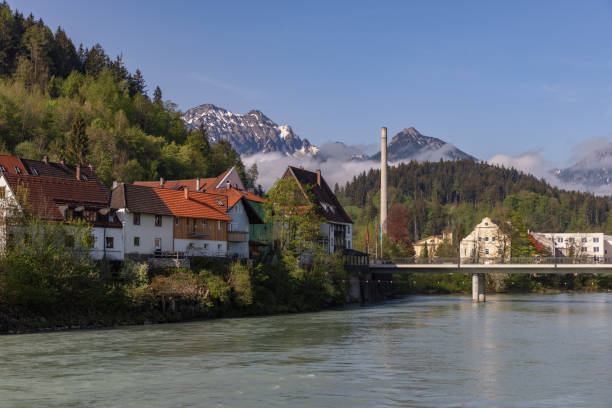 istock Bavarian Houses Across the River 1761941069