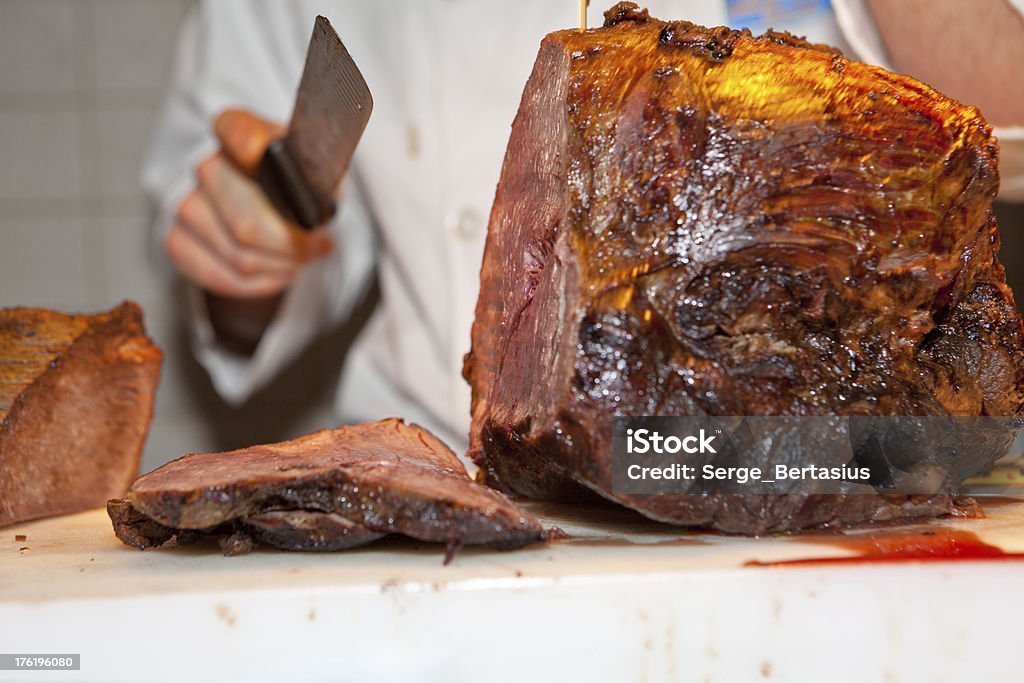 Rôtis de viande a été sculpté - Photo de Accessoire libre de droits