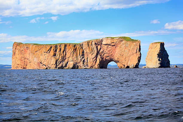 istock Pierce Rock viewed by sea, Gaspesie 176198665