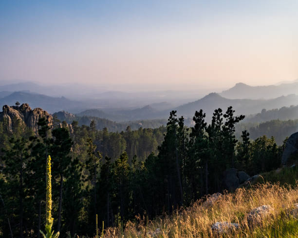 istock Hazy View of Black Hills 1762003096