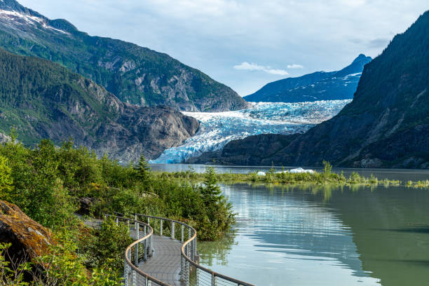istock Mendenhall Lake view, Juneau, Alaska 1762011851