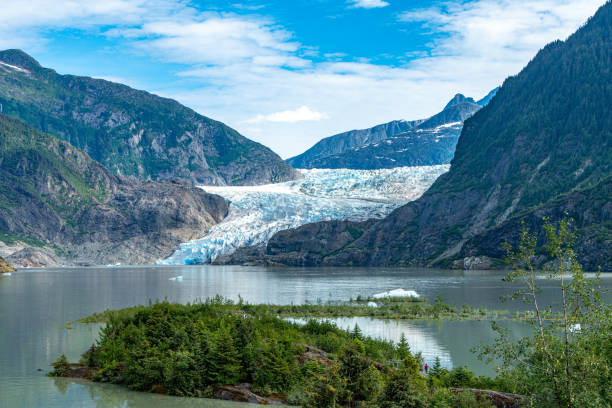 istock Mendenhall Lake view, Juneau, Alaska 1762011872