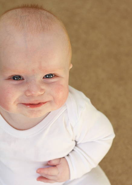 istock Smiling 6 Month Old Baby 176202103