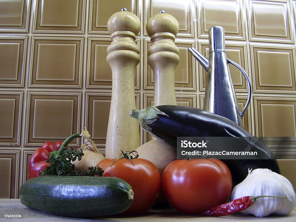 Ratatouille ingredientes - Foto de stock de Ajo libre de derechos