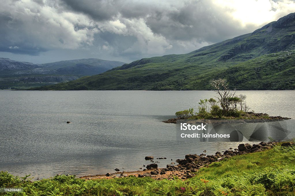 Loch Assynt - Foto de stock de Cultura escocesa royalty-free