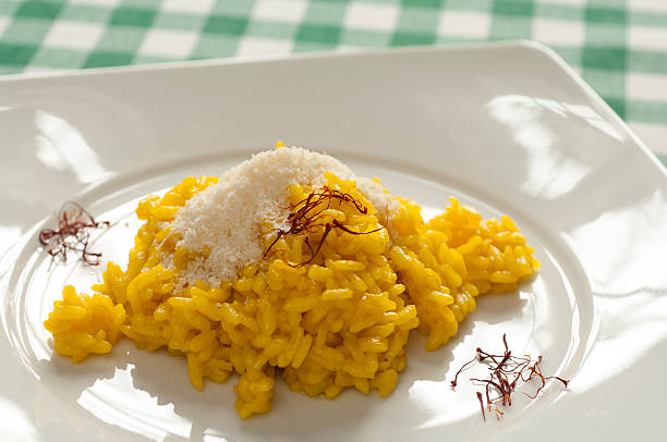 istock Close-up view of typical Italian Milanese Risotto 176207035