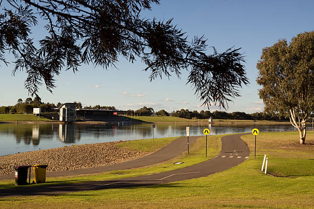 The boat jetty at Lake Tyers Victoria