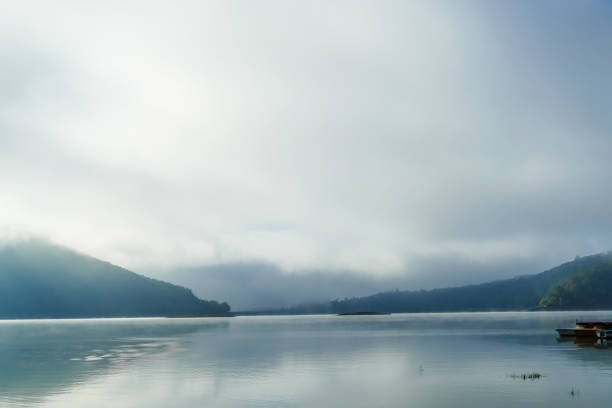 istock Foggy Weather above Lake Edersee Germany 1762094599