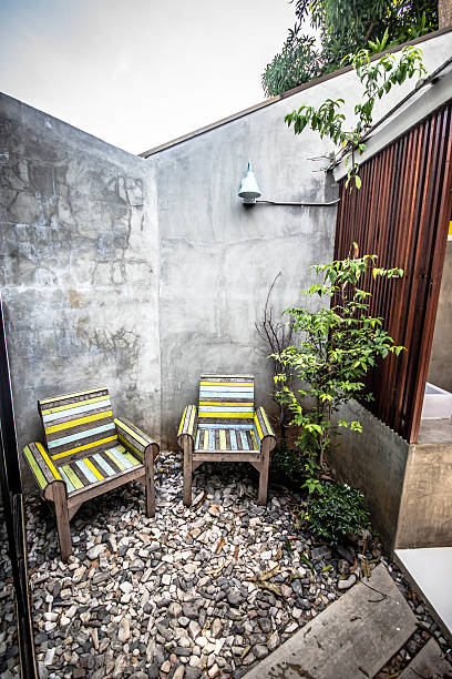 istock chairs in the garden 176211265