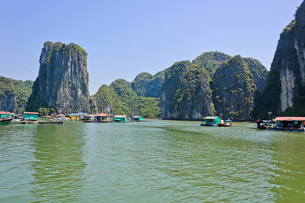 istock Floating fishing village 176214098