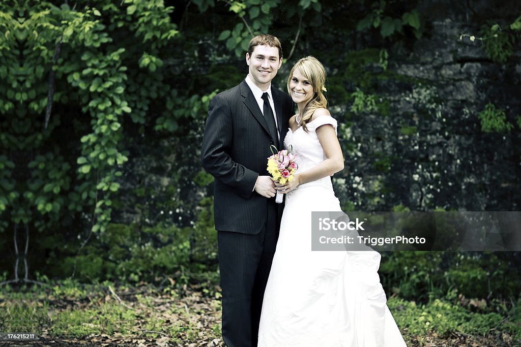 Best Wedding Porträts - Lizenzfrei Blondes Haar Stock-Foto