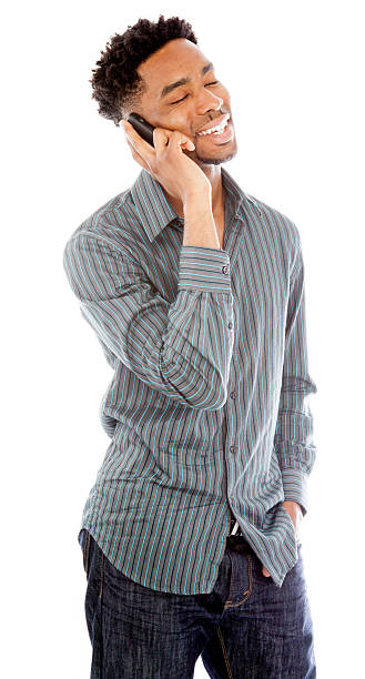 istock Afro-american man wearing a casual outfit isolated on white background 176216721
