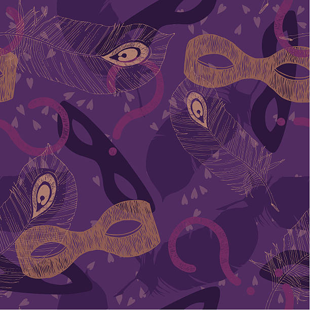 Mysterious Pattern vector art illustration