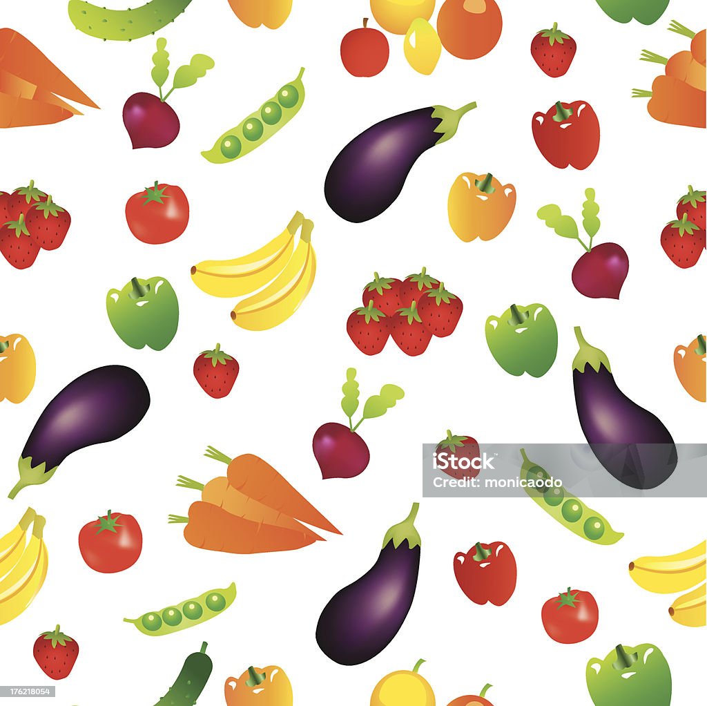Background Css Food Repeat Seamless Repeating Vegetables Background Stock Illustration - Download ...