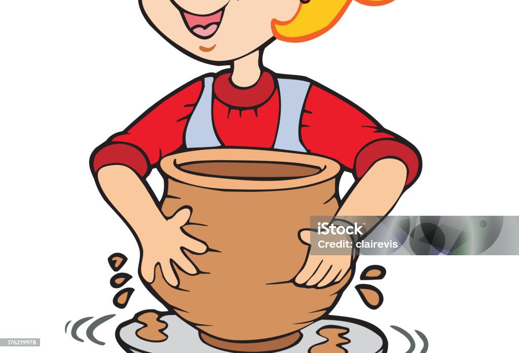 Cartoon Pottery Girl Stock Illustration - Download Image Now - Activity, Adult, Adults Only - iStock Cartoon Pottery Girl Stock Illustration - Download Image Now - Activity, Adult, Adults Only - iStock