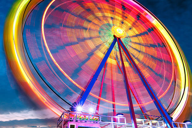 Ferris wheel stock photo