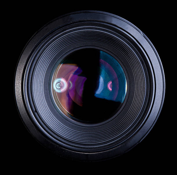 istock Close up of a large camera lens 176221388