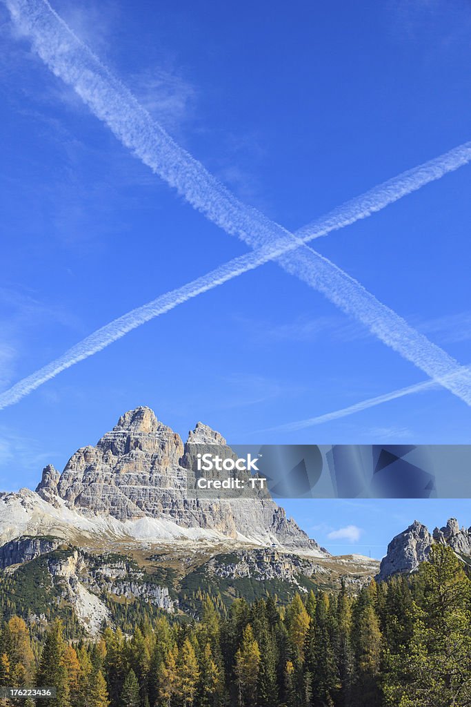 Sentiers de vapeur - Photo de Alpes européennes libre de droits