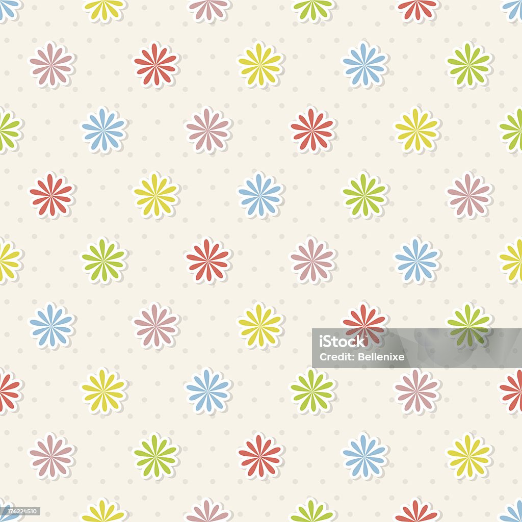Floral Nahtlose Muster - Lizenzfrei Abstrakt Vektorgrafik