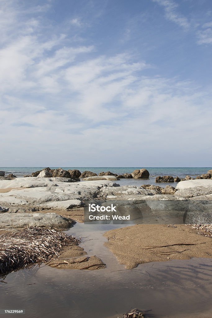 Scala dei turchi, Agrigento - Zbiór zdjęć royalty-free (Agrigento)