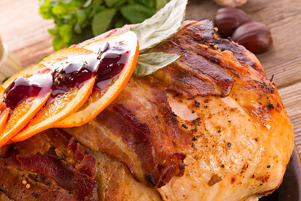 por ejemplo, de turquía - roast turkey turkey carving turkey breast fotografías e imágenes de stock