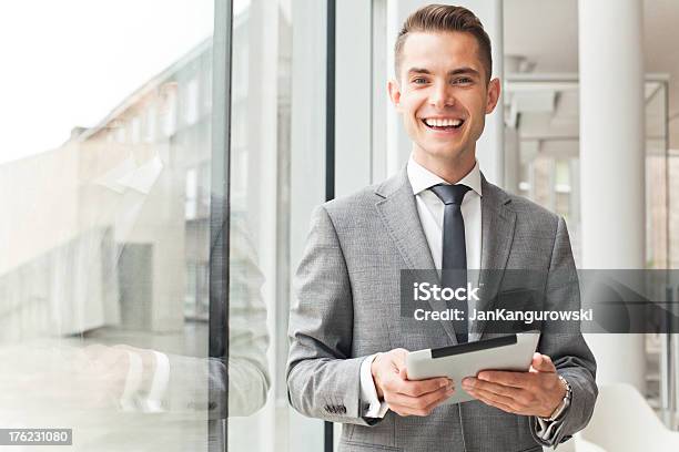 Handsome Businessman Stock Photo - Download Image Now - 30-39 Years, Adult, Adults Only