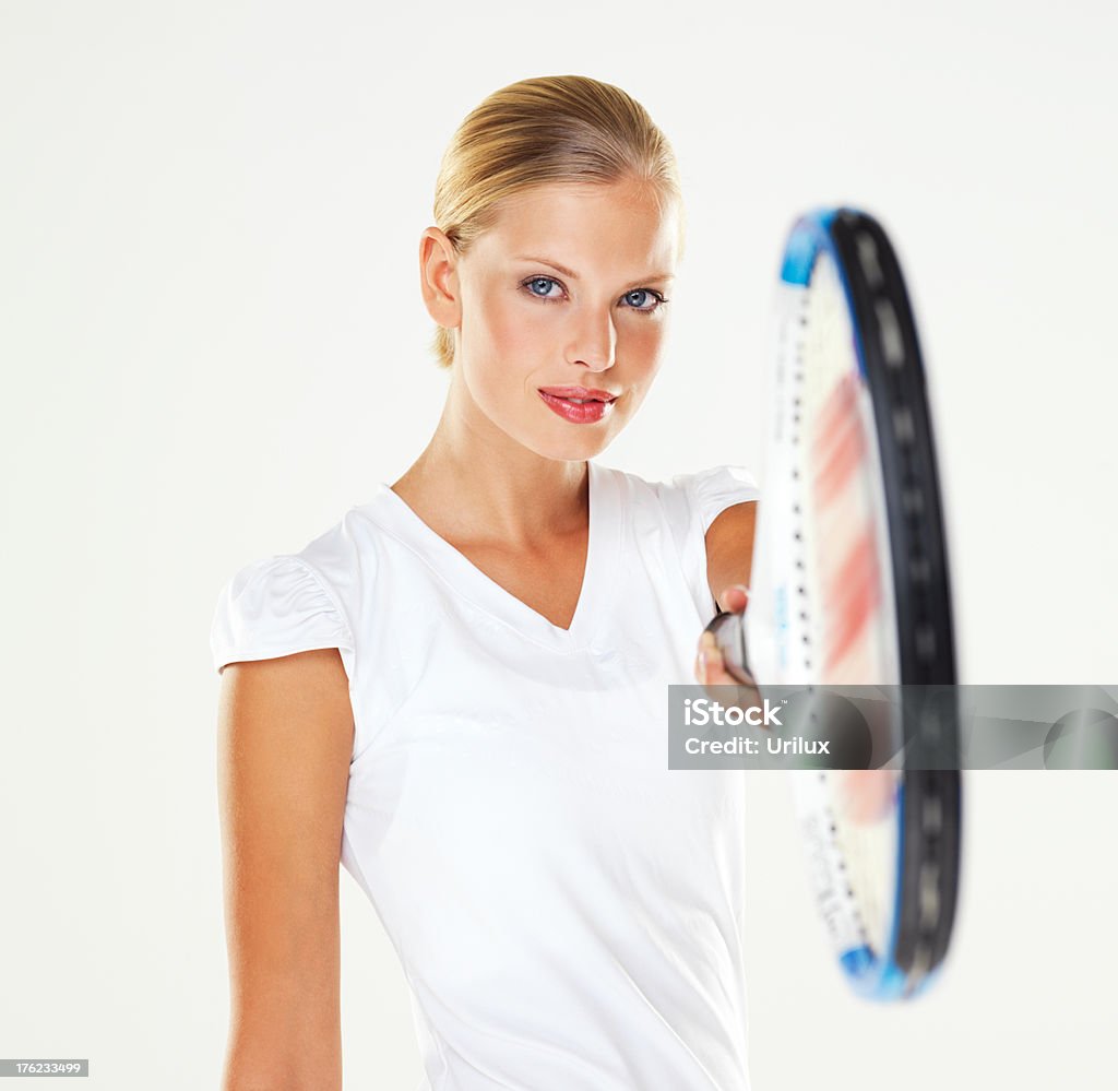 Hacer en. - Foto de stock de Raqueta de tenis libre de derechos