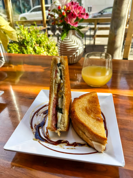 istock Balsamic glaze surrounds a delicious grilled cheese sandwich 1762349006