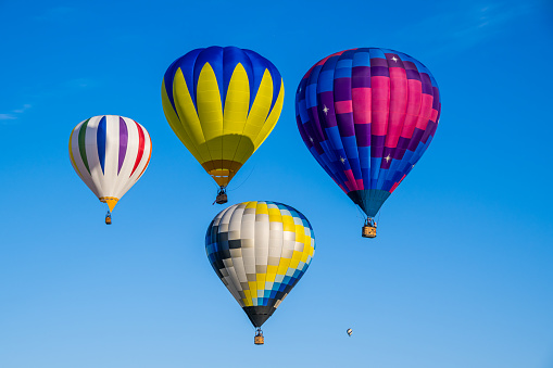 Preparing Hot Air Balloons To Fly over Cappadocia