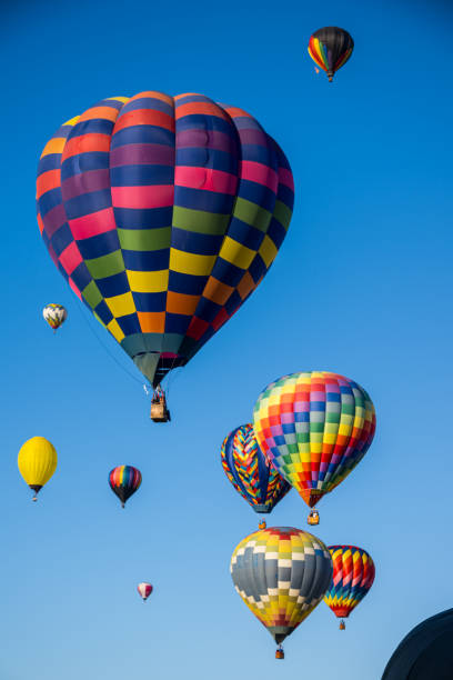 istock Hot Air Balloons Flying 1762354146