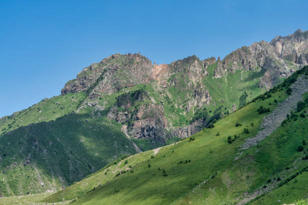 istock Caucasus Mountains in Kazbegi, Georgia 1762361254