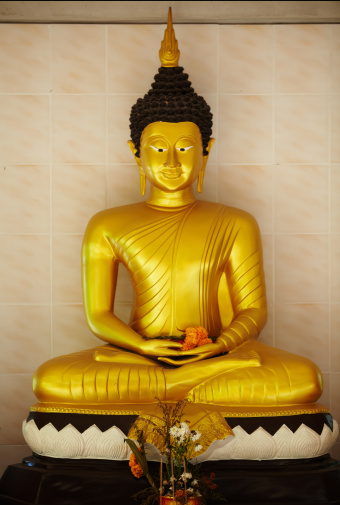 The Buddha Statue in Mihinthalaya, Sri Lanka