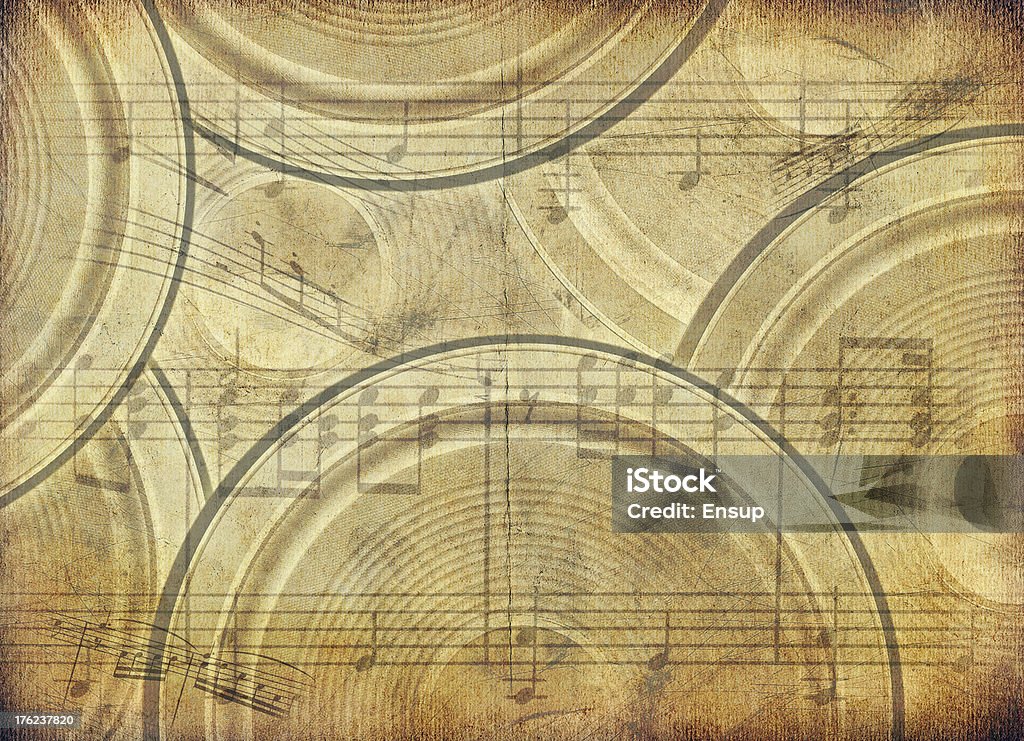 Fundo de música Vintage - Royalty-free Antiguidade Foto de stock