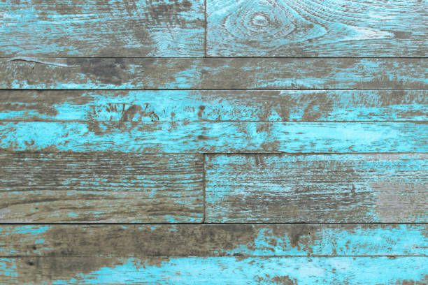istock Wall of blue color wood texture background surface with old natural pattern or cracks wood table top view. Grunge surface with wooden planks texture background. Vintage timber texture rustic design. 1762392242