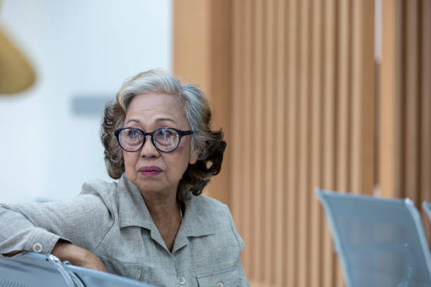 istock Elderly patients at the hospital OPD 1762405987