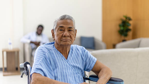 istock Elderly patients at the hospital OPD 1762406524