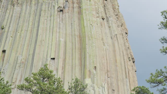 Closeup of Devils Tower, WY